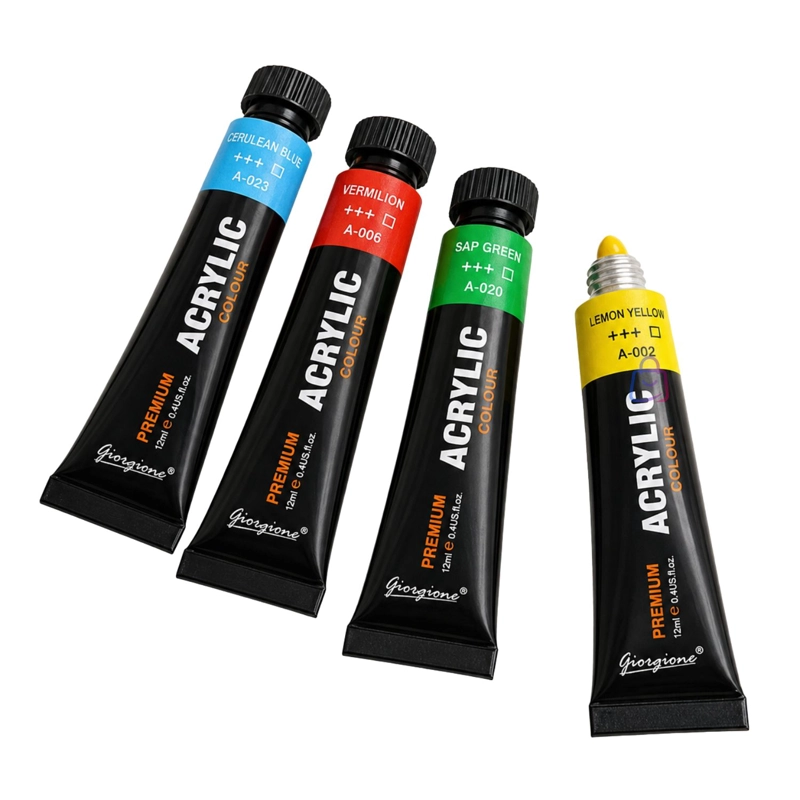 SET PINTURA ACRILICA 24 COLORES 12ML ARTE - PS - 3