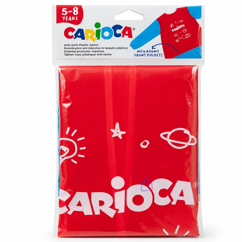 DELANTAL ESCOLAR IMPERMEABLE CARIOCA NIÑOS 5 A 8 AÑOS - PS - 3