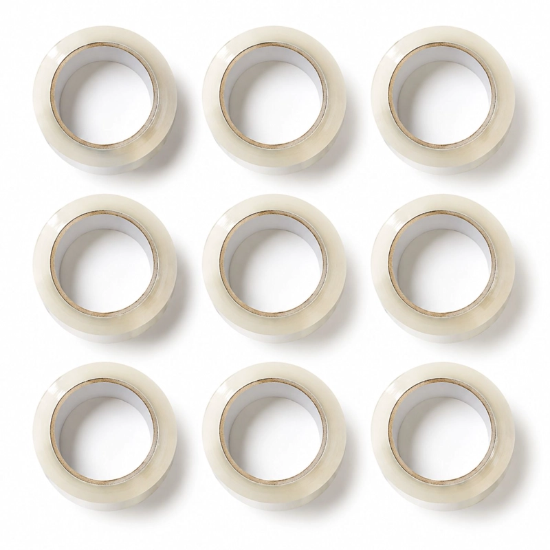 PACK 9 CINTAS EMBALAJE TRANSPARENTE 45MM X 40M 45MIC - PS - 1