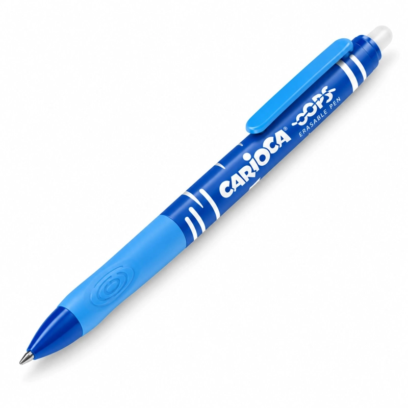 BOLIGRAFO BORRABLE CARIOCA OOPS AZUL RETRACTIL - PS - 1