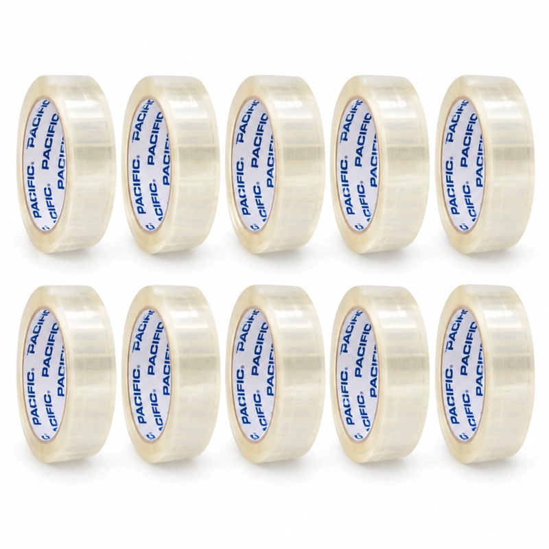 PACK 10 CINTAS ADHESIVAS TRANSPARENTES 18MM X 60M - PS - 1