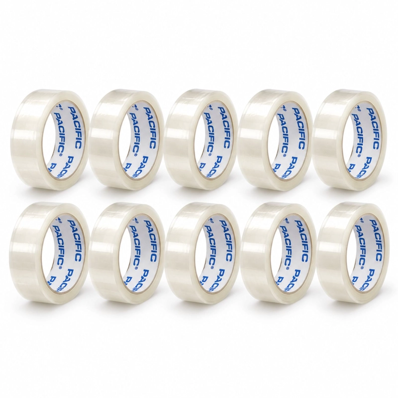 PACK 10 CINTAS ADHESIVAS TRANSPARENTE 18MM X 30M - PS - 1