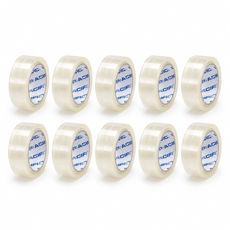 PACK 10 CINTAS ADHESIVAS TRANSPARENTES 18MM X 10M - PS - 1