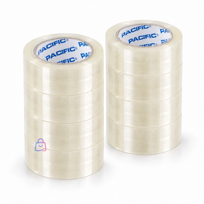 PACK 10 CINTAS ADHESIVAS TRANSPARENTES 18MM X 10M - PS - 4