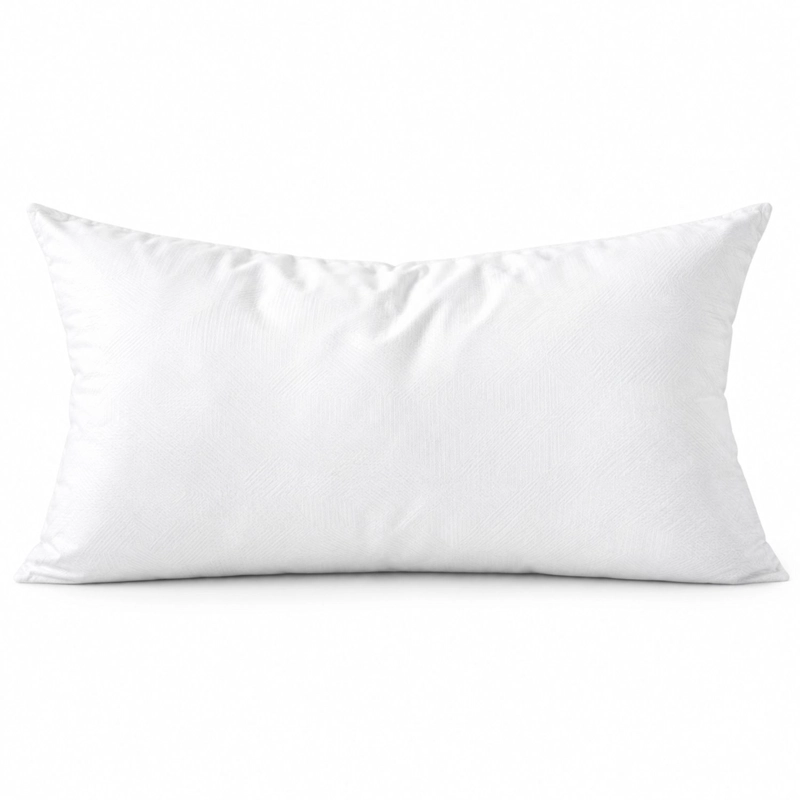 ALMOHADA MICROFIBRA 50X90 CM SOPORTE REGULAR BLANCA - PS - 1