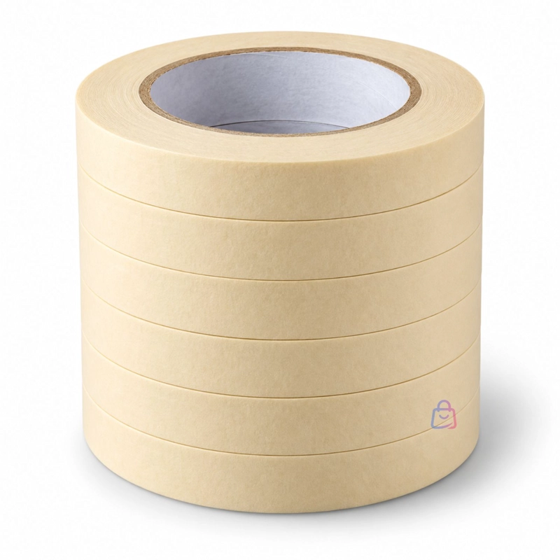 PACK 10 CINTAS ENMASCARAR MASKING TAPE 12MM X 40M - PS - 3