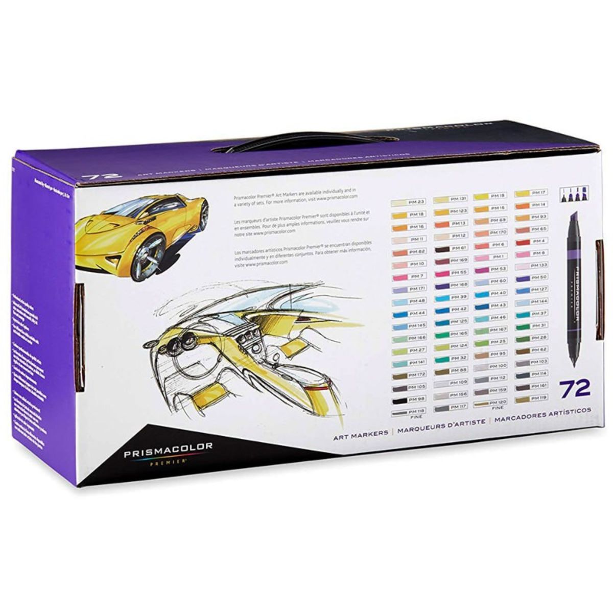 MARCADORES PRISMACOLOR PREMIER 72 COLORES - 2