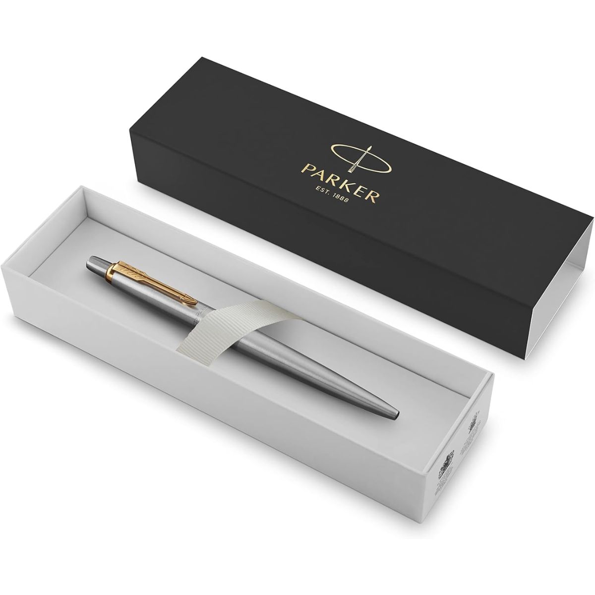 BOLIGRAFO PARKER JOTTER ACERO INOXIDABLE C/DORADO - 4