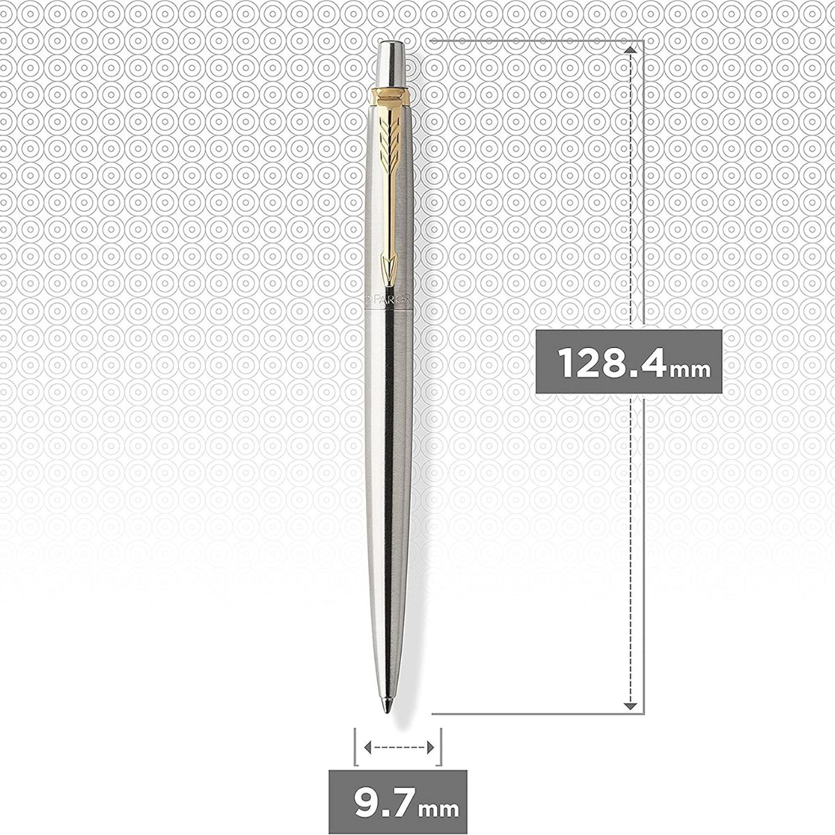 BOLIGRAFO PARKER JOTTER ACERO INOXIDABLE C/DORADO - 5