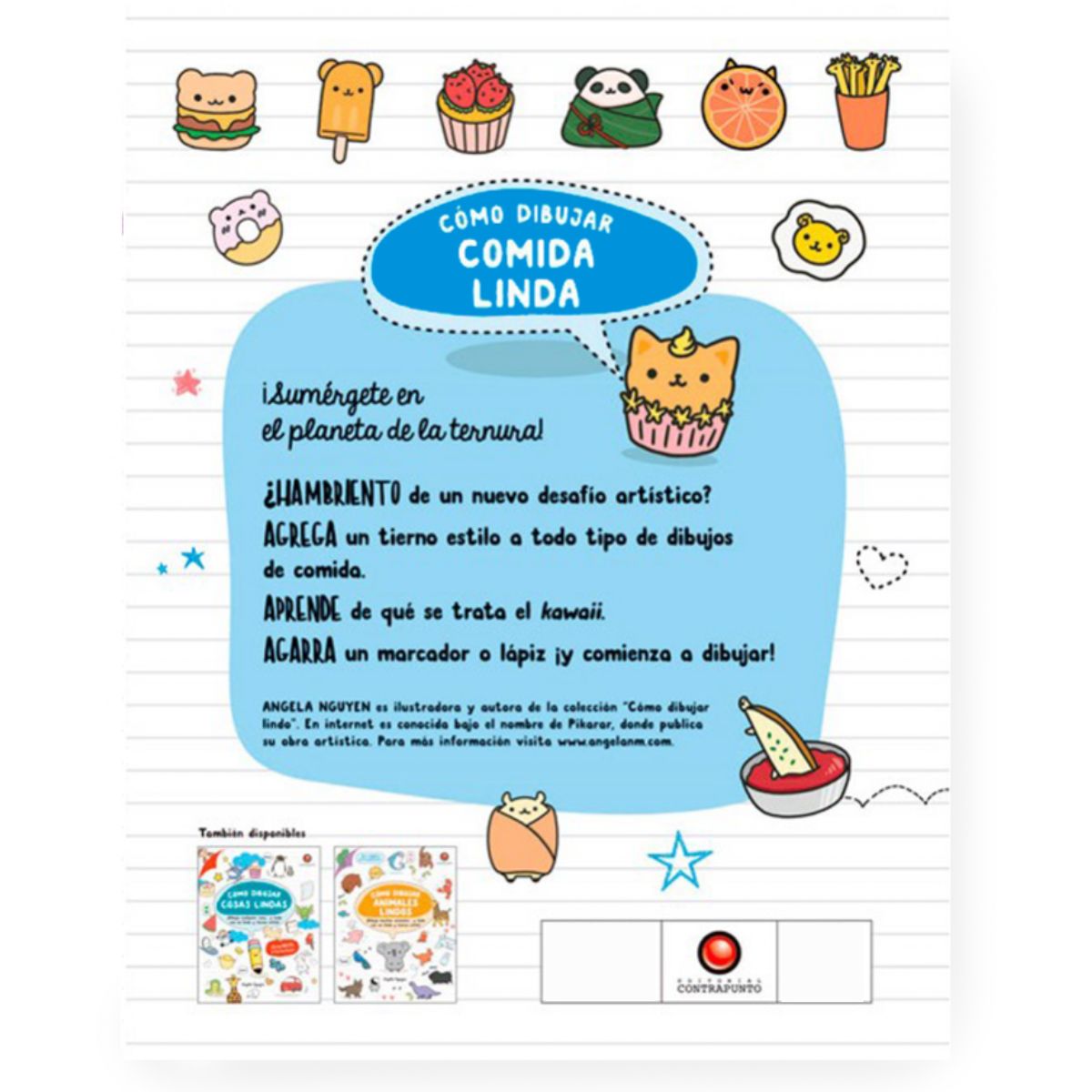 LIBRO COMO DIBUJAR COMIDA LINDA ANGELA NGUYEN - 2