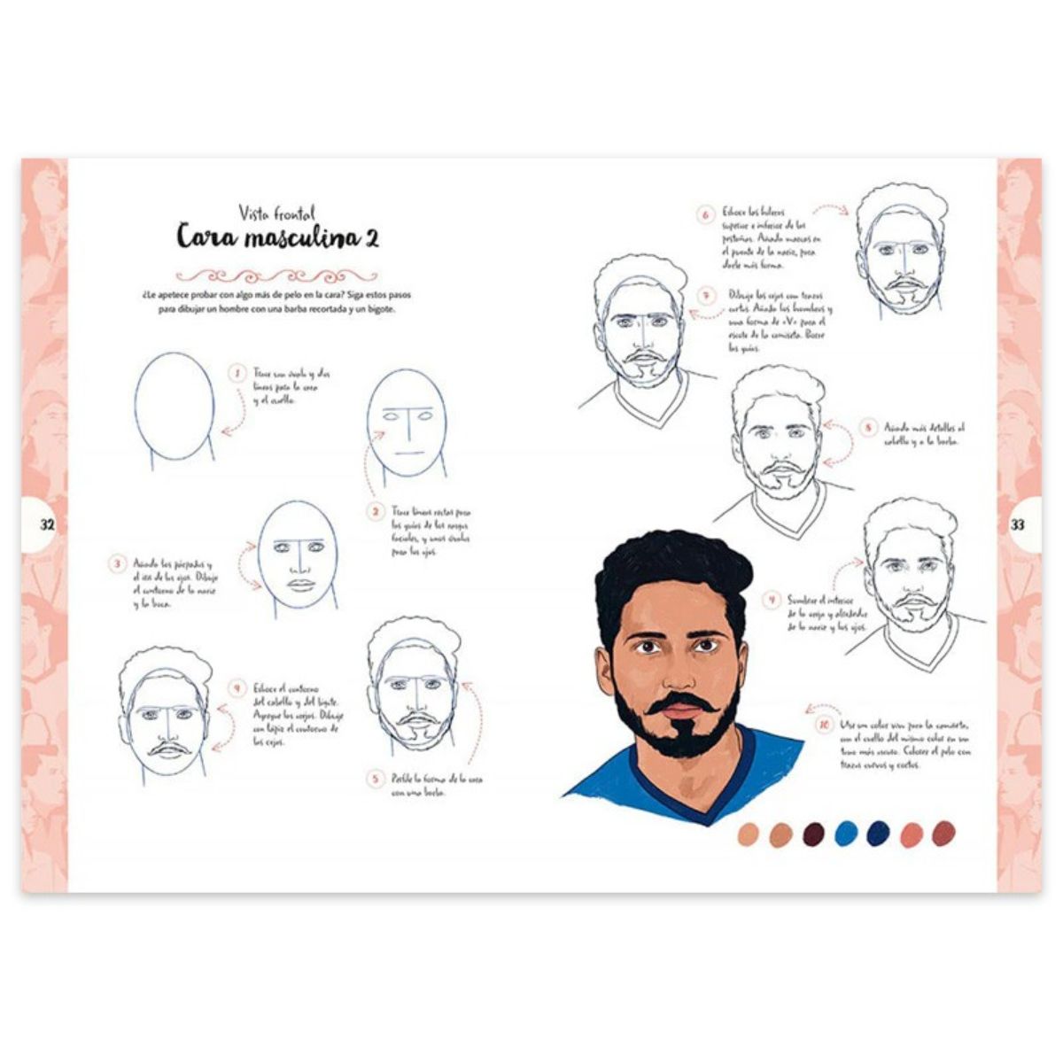 LIBRO DIBUJAR EN 10 PASOS PERSONAS JUSTINE LECOUFFE - 5