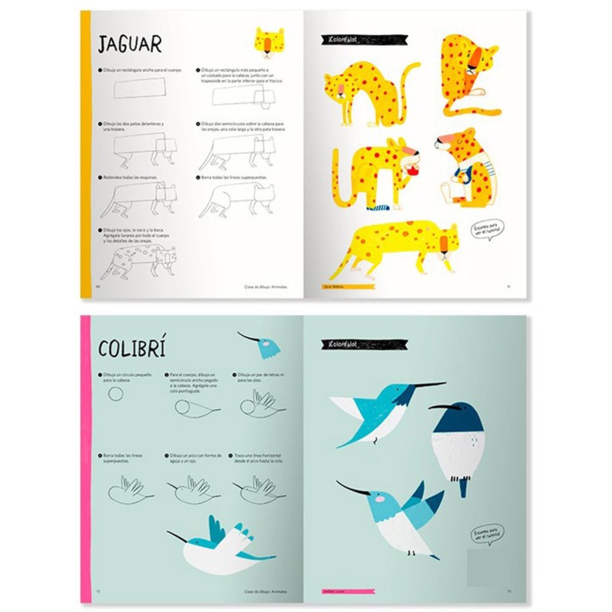 LIBRO CLASE DE DIBUJO ANIMALES HEEGYUM KIM - 2
