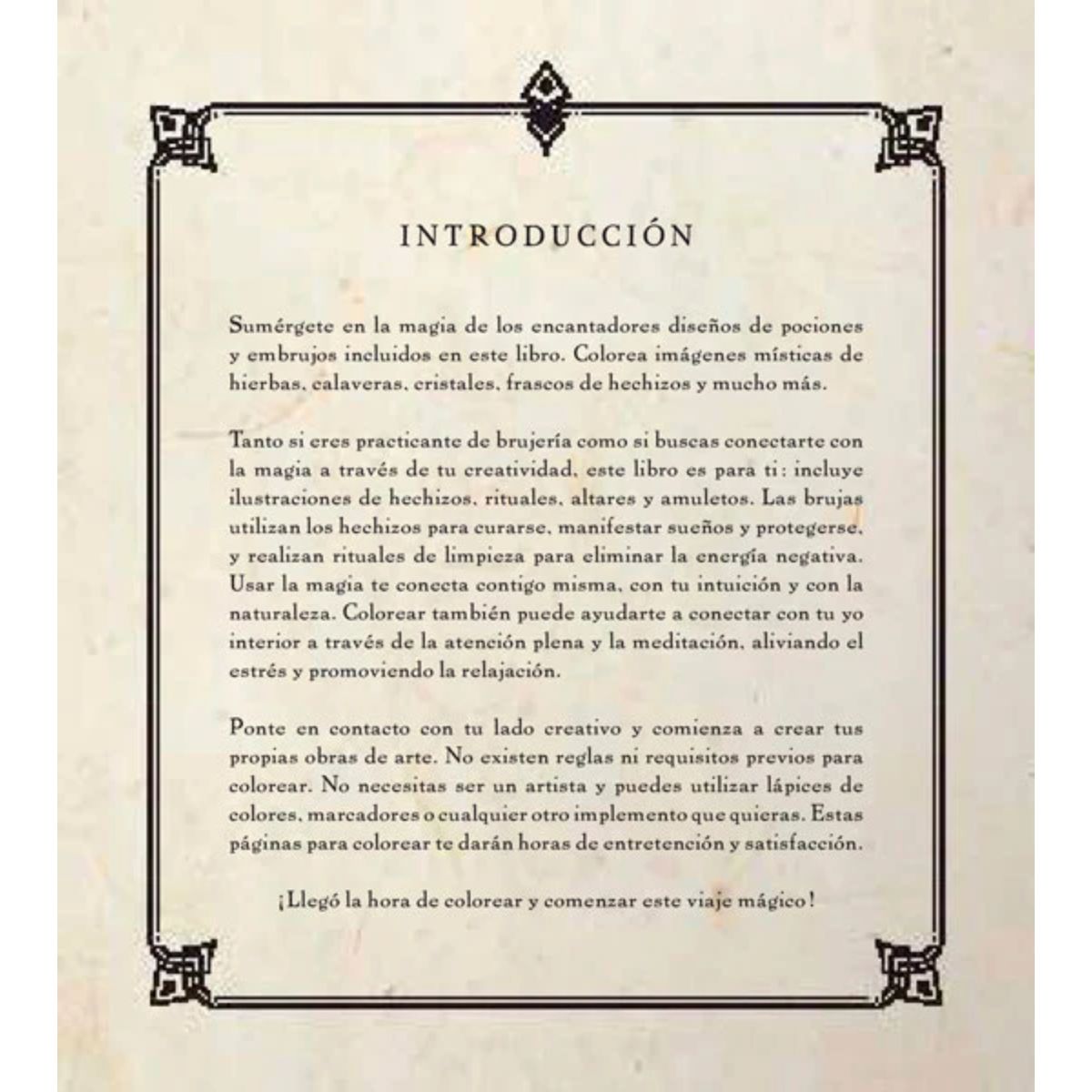 LIBRO PARA COLOREAR BRUJERIA QUARTO PUBLISHING - 2