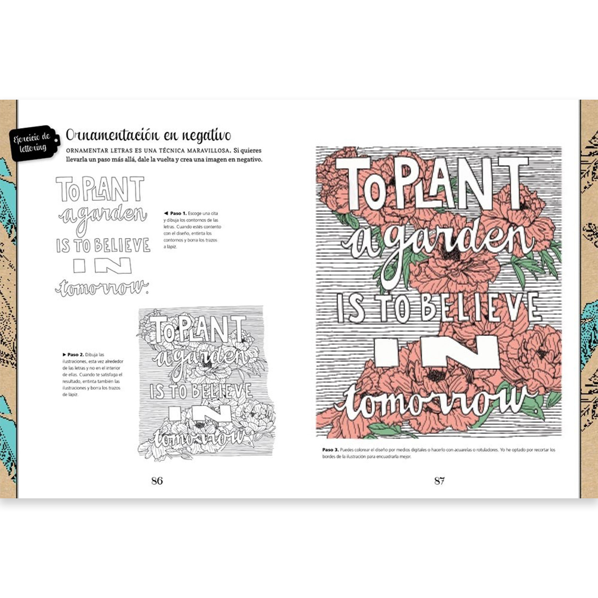 LIBRO LETTERING CREATIVO: TE CNICAS, IDEAS Y TRUCOS - 4