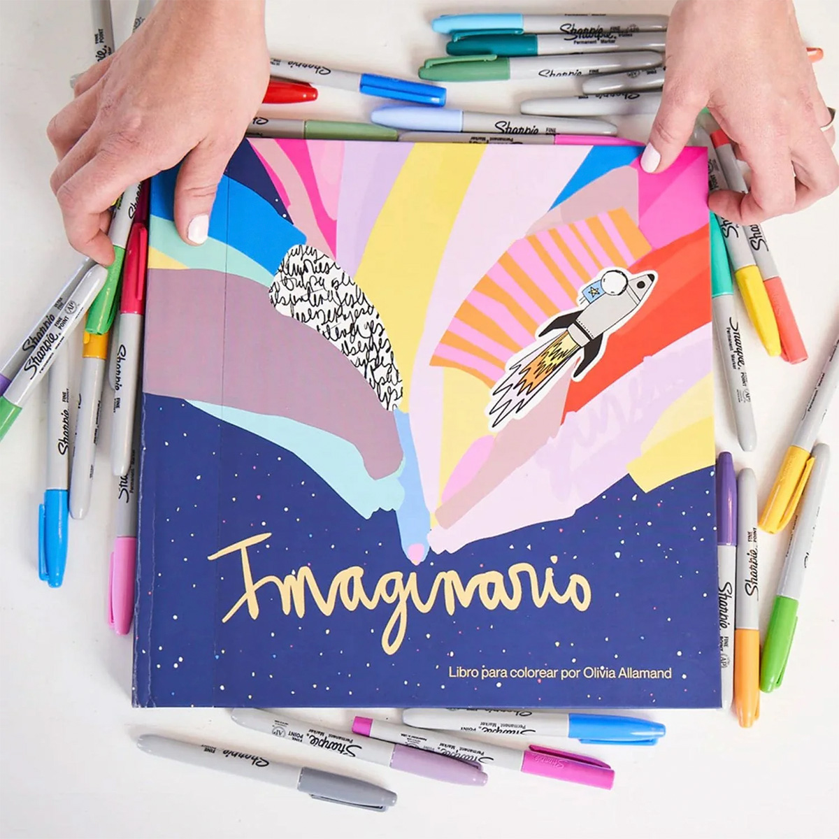 LIBRO PARA COLOREAR IMAGINARIO OLIVIA ALLAMAND - 2