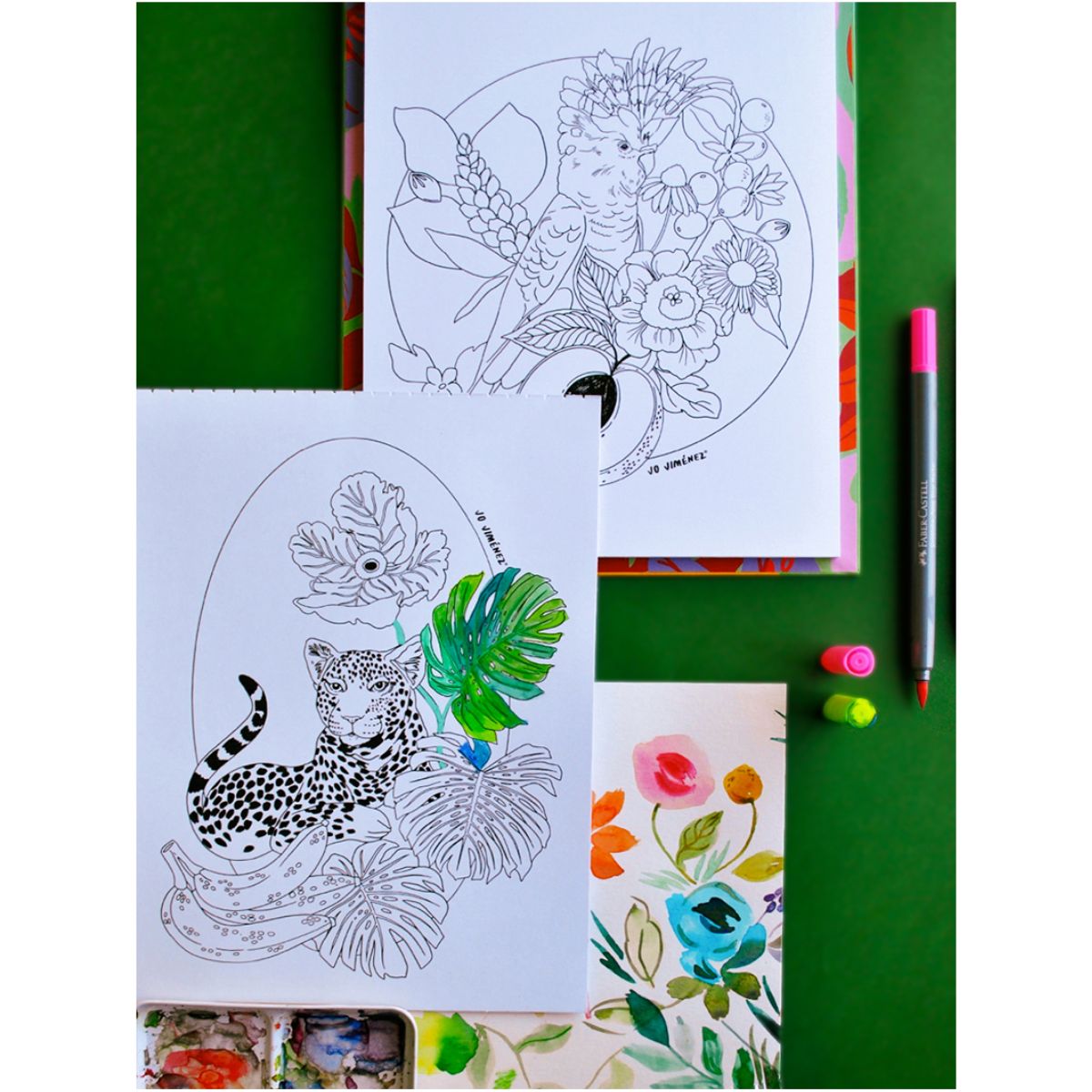 LIBRO PARA COLOREAR TROPICALIA JO JIME NEZ - 3