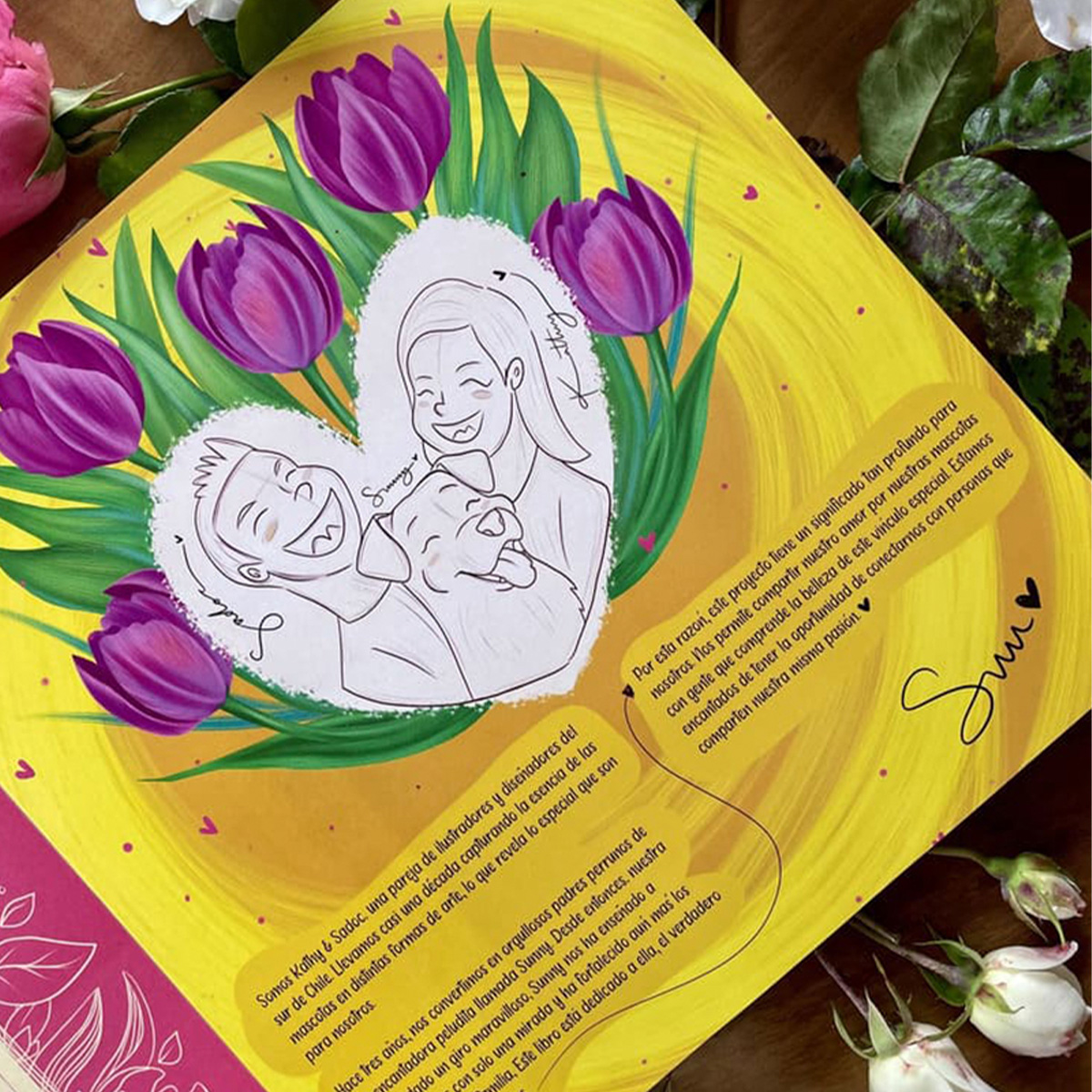 LIBRO PARA COLOREAR MASCOTAS Y FLORES SUN DISEÑO - 7