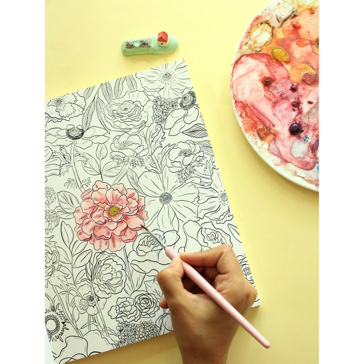 LIBRO PARA COLOREAR FLORAPIA MARIA JOSE GUTIE RREZ - 3
