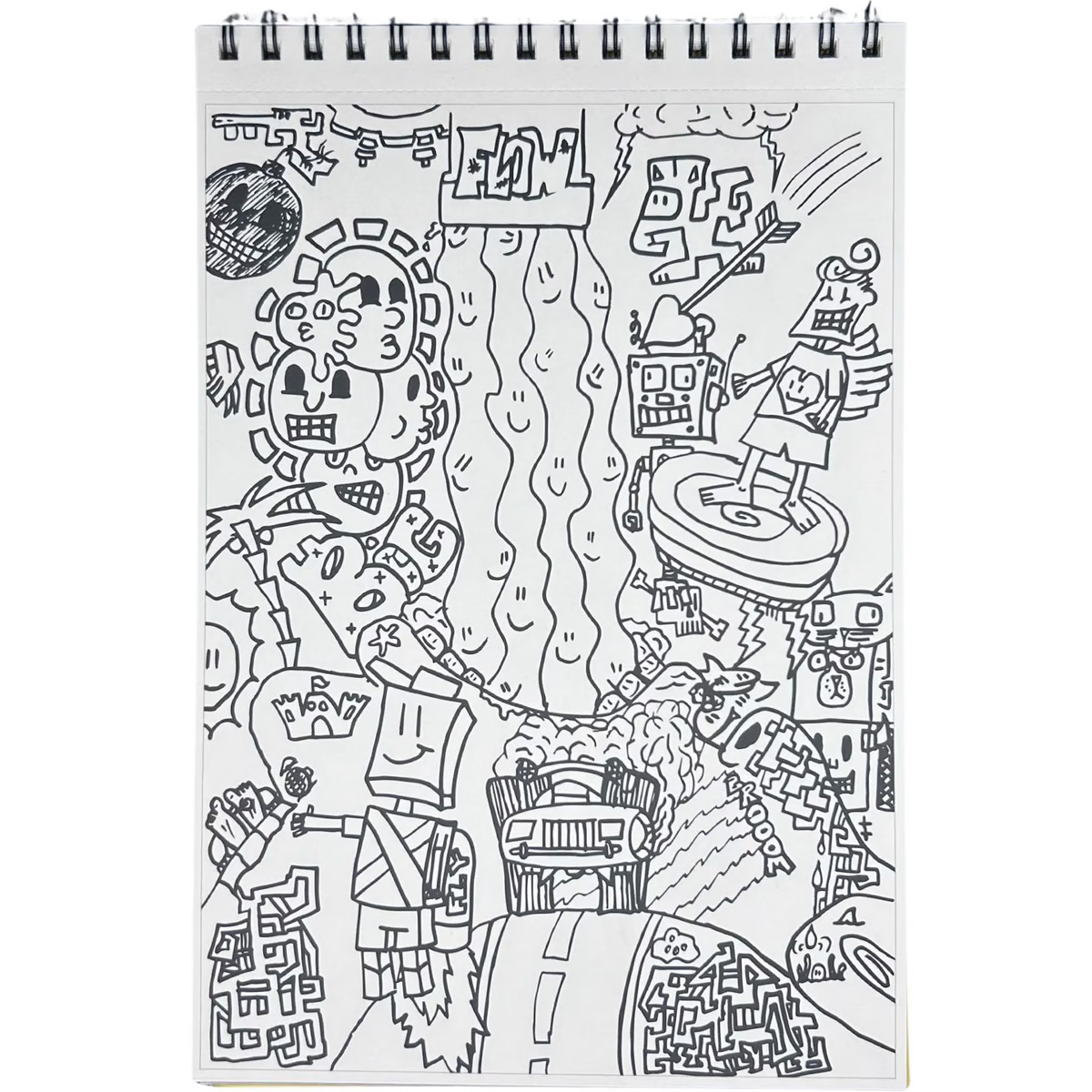 LIBRO PARA COLOREAR FATTY AZID - 6