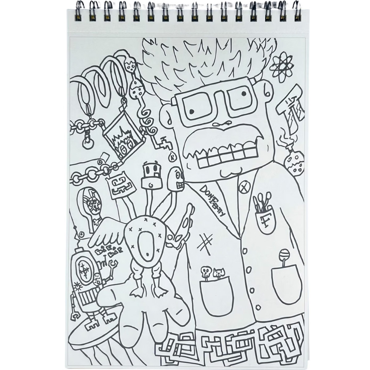LIBRO PARA COLOREAR FATTY AZID - 7