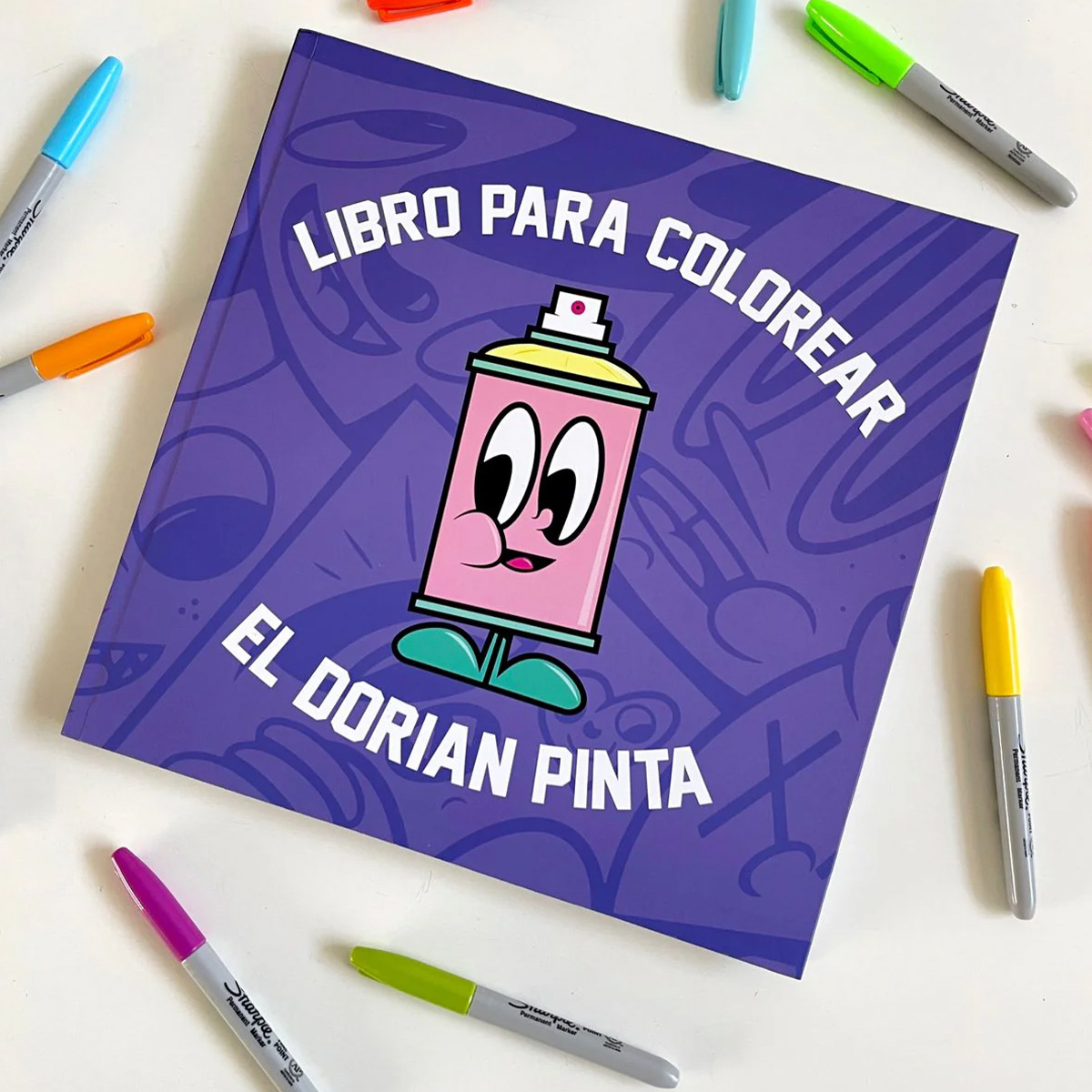 LIBRO PARA COLOREAR EL DORIAN PINTA DIEGO ZUÑIGA - 2
