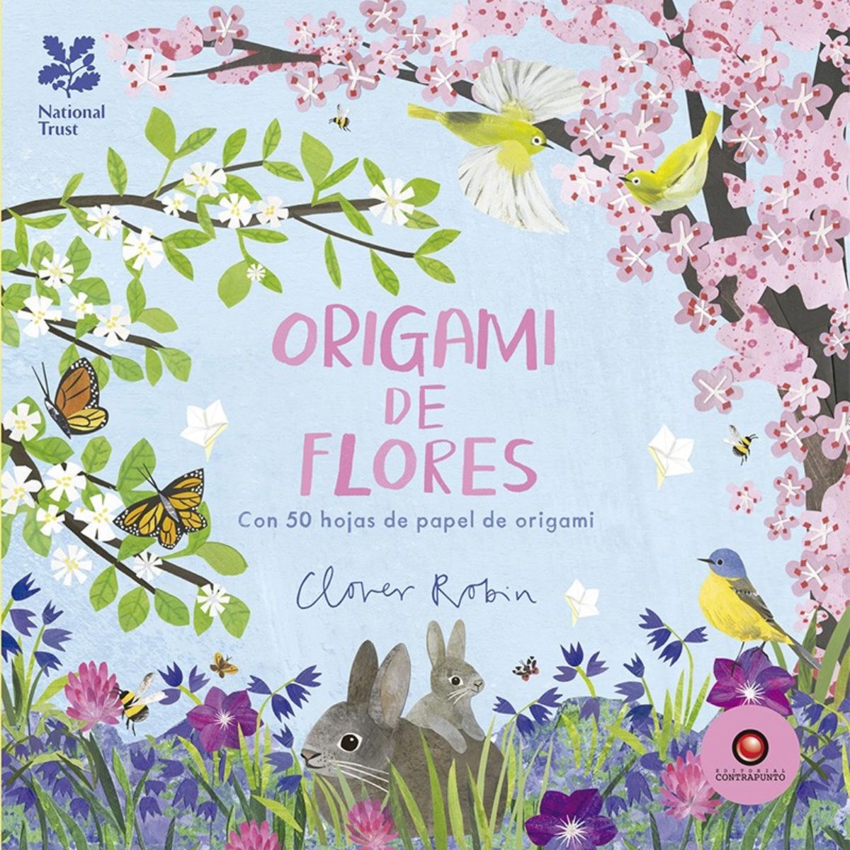 LIBRO ORIGAMI DE FLORES DE CLOVER ROBIN - 1