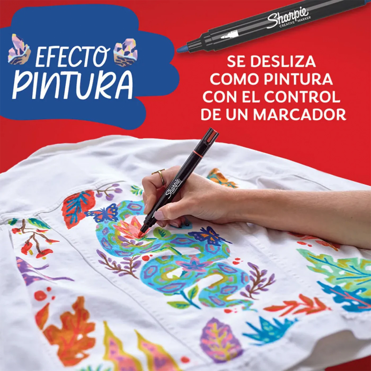 SET 12 MARCADORES SHARPIE ACRYLIC PUNTA REDONDA NATURALEZA - 8
