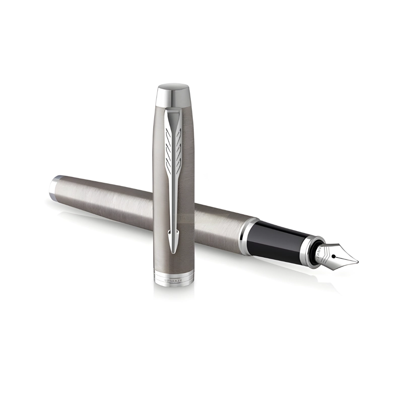 PLUMA PARKER IM ESSENTIAL ACERO INOXIDABLE TINTA AZUL - 2