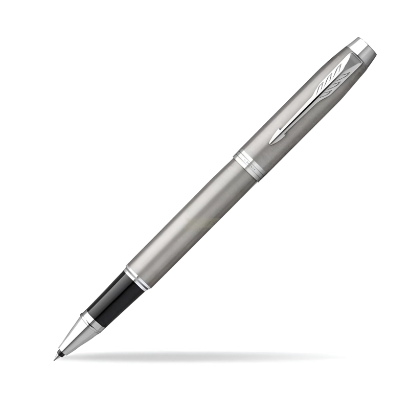ROLLER PARKER IM ESSENTIAL ACERO INOXIDABLE TINTA NEGRA - 1