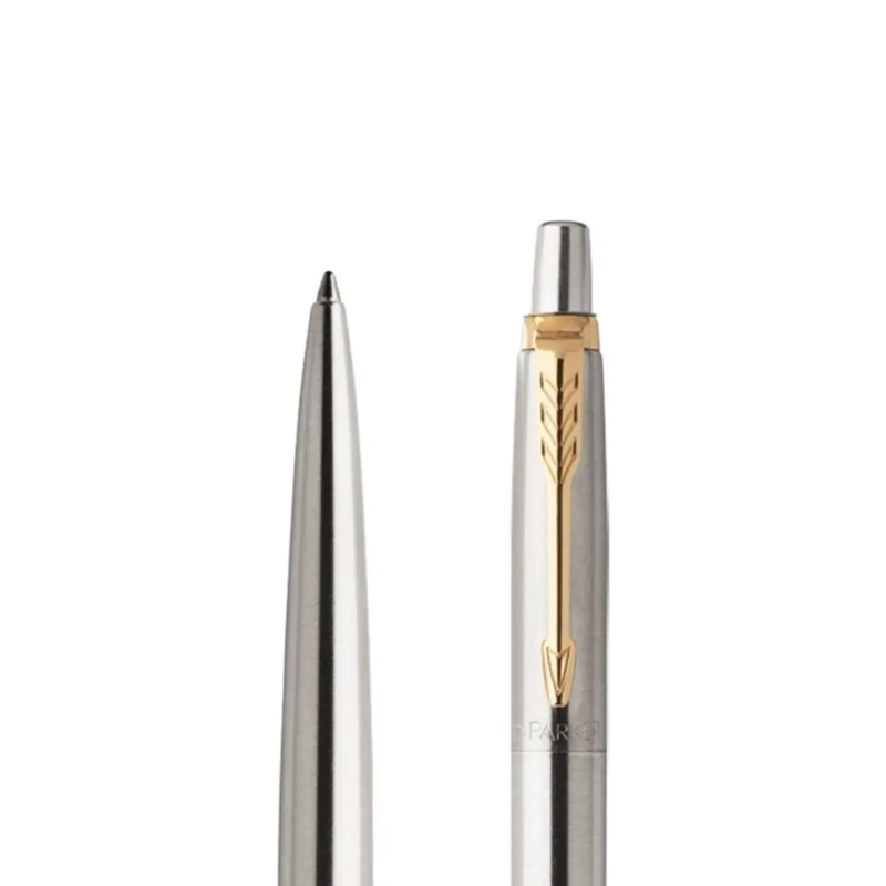 BOLIGRAFO PARKER JOTTER ACERO INOXIDABLE CON DORADO - 3