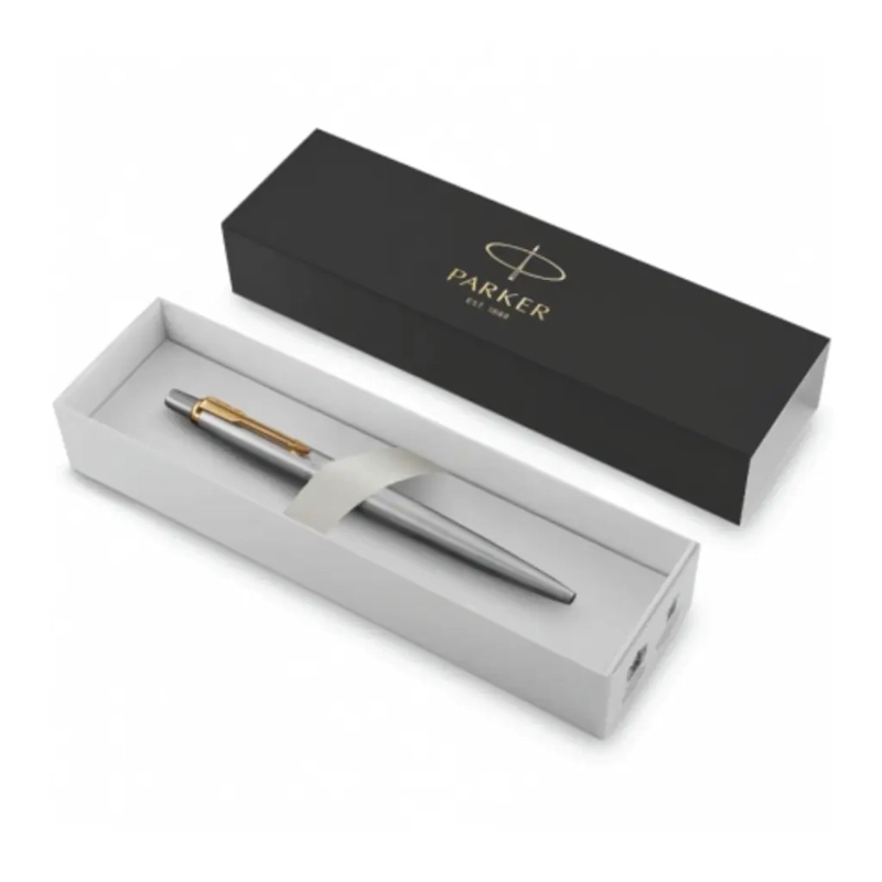 BOLIGRAFO PARKER JOTTER ACERO INOXIDABLE CON DORADO - 4