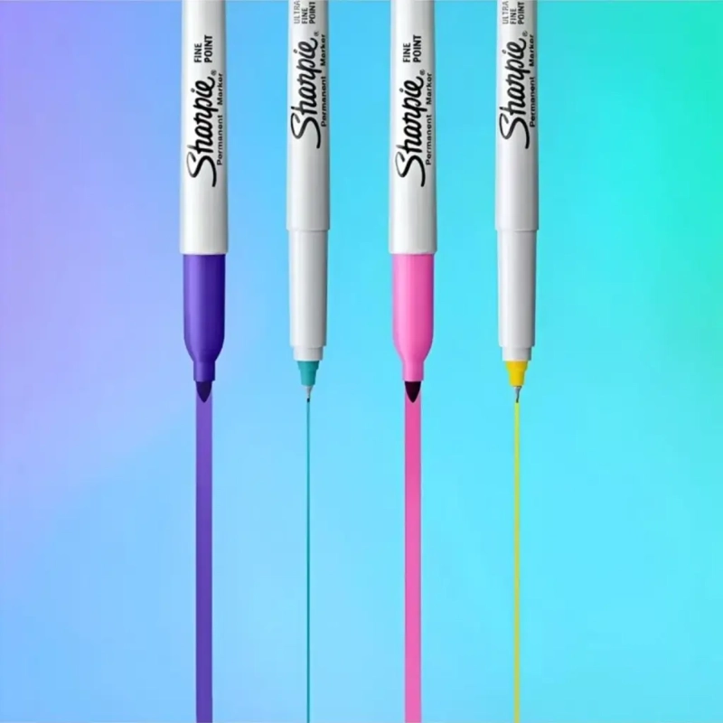 SET 12 MARCADORES SHARPIE PUNTA FINA GLAM POP - 5