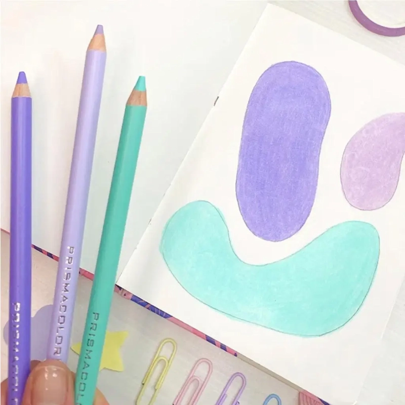 SET 24 LAPICES DE COLORES PRISMACOLOR JUNIOR PASTELES - 3