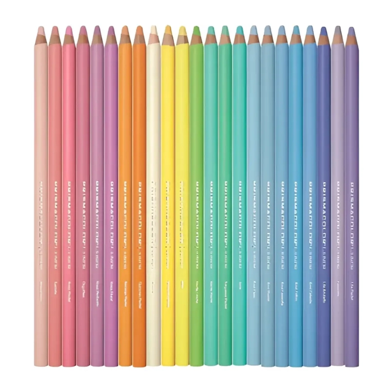 SET 24 LAPICES DE COLORES PRISMACOLOR JUNIOR PASTELES - 5