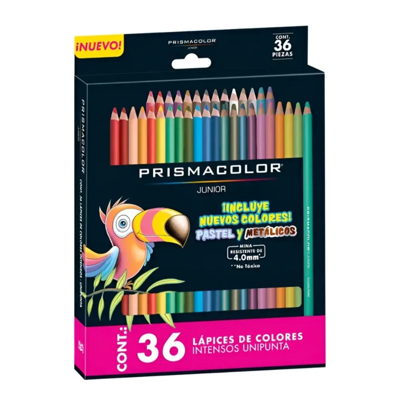 SET 36 LAPICES DE COLORES PRISMACOLOR JUNIOR - 1
