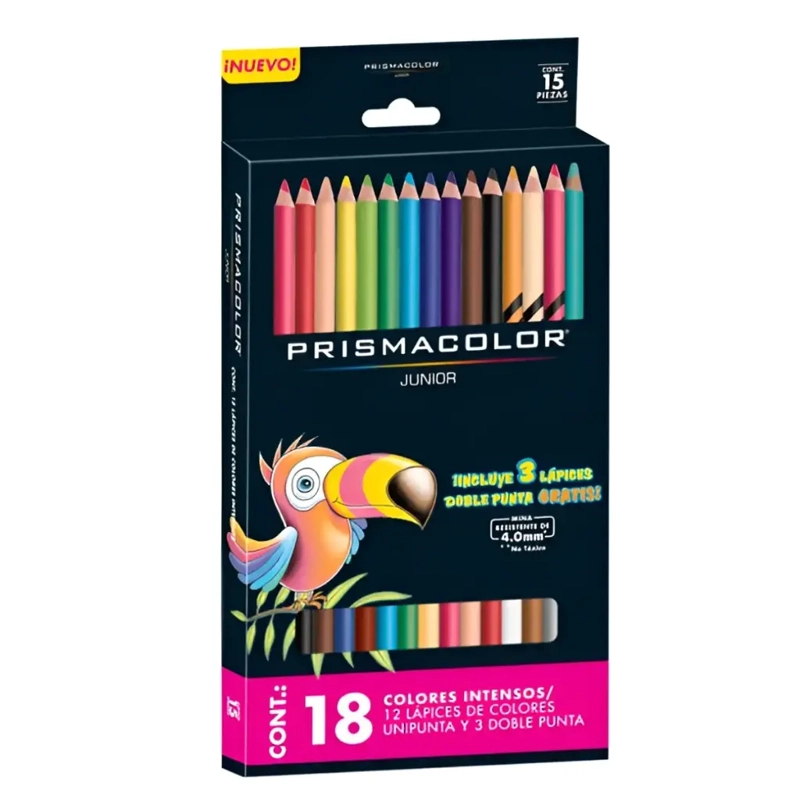 SET 15 LAPICES DE COLORES PRISMACOLOR JUNIOR - 1