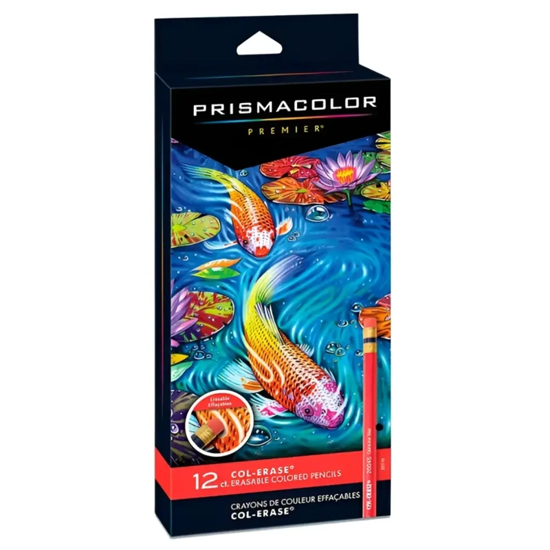 SET 12 LAPICES DE COLORES PRISMACOLOR BORRABLES COL-ERASE - 1