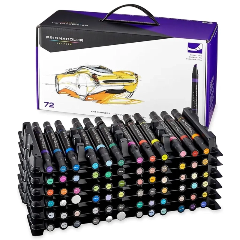 SET 72 MARCADORES AL ALCOHOL PRISMACOLOR PREMIER - 4