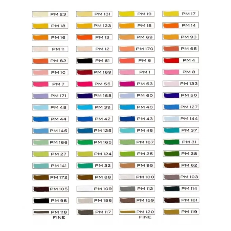 SET 72 MARCADORES AL ALCOHOL PRISMACOLOR PREMIER - 5