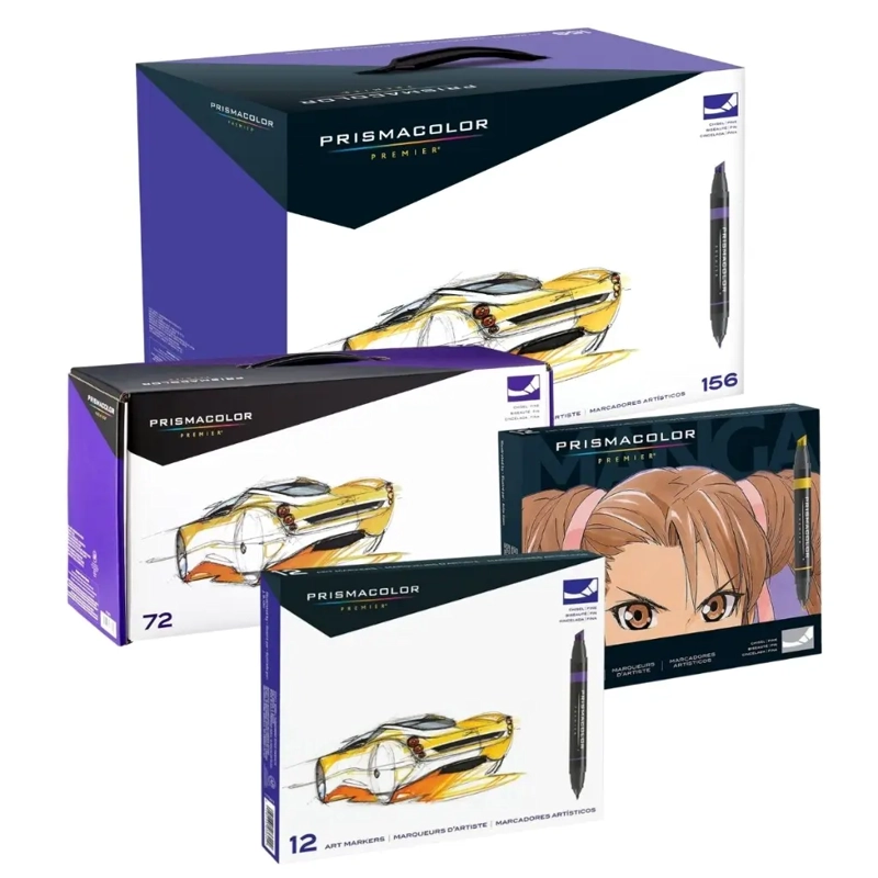 SET 12 MARCADORES AL ALCOHOL PRISMACOLOR PREMIER MANGA - 3