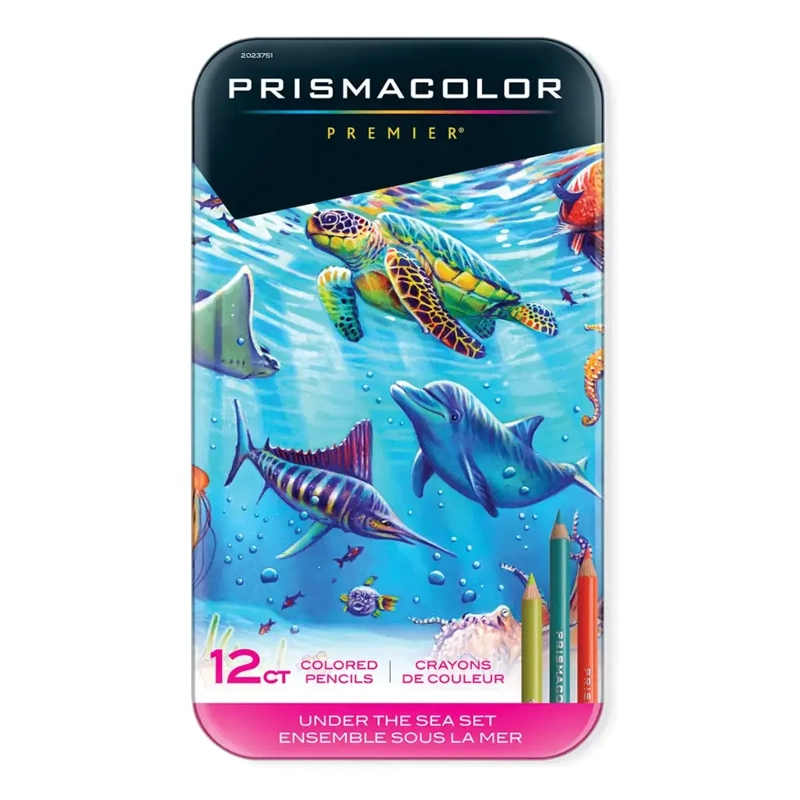 SET 12 COLORES PRISMACOLOR PREMIER MARINOS - 1