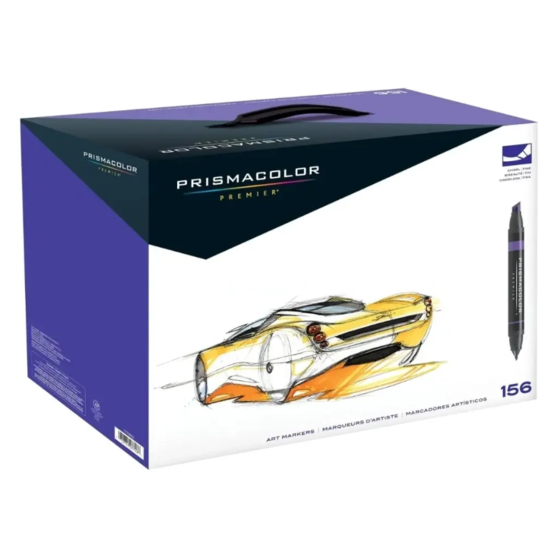 SET 156 MARCADORES AL ALCOHOL PRISMACOLOR PREMIER - 1