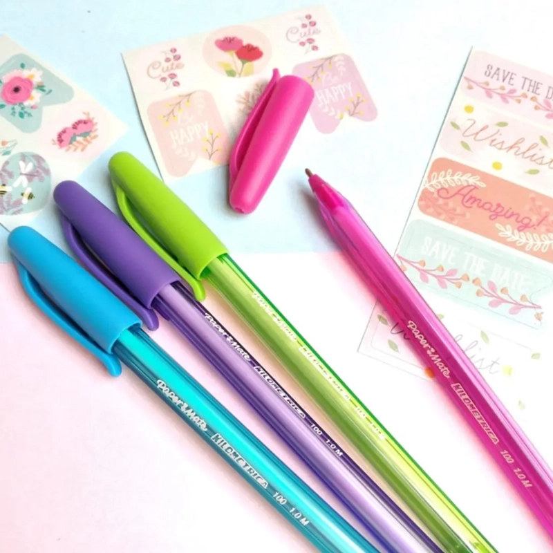 SET 4 BOLIGRAFOS INKJOY PAPER MATE P. FINA 0.7MM - 3