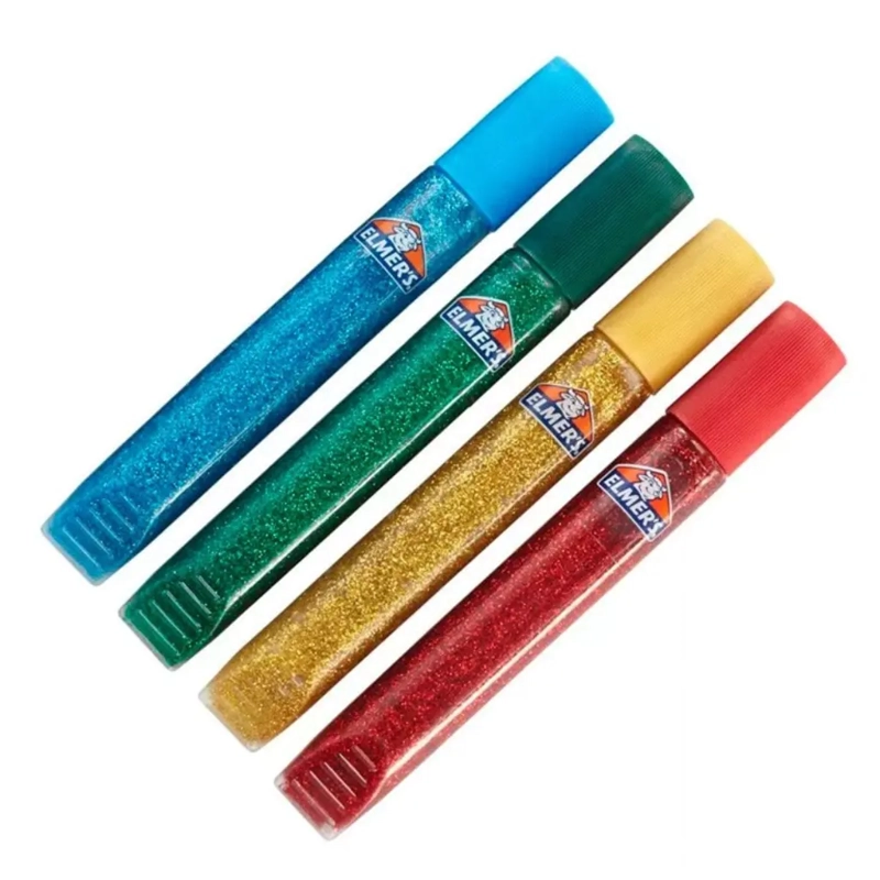 KIT PEGAMENTO GLITTER ELMERS EN TUBO X31 - 3