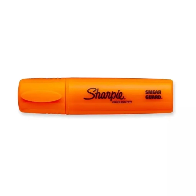 SET 12 DESTACADORES SHARPIE BLADE NARANJO FLUORESCENTE - 3