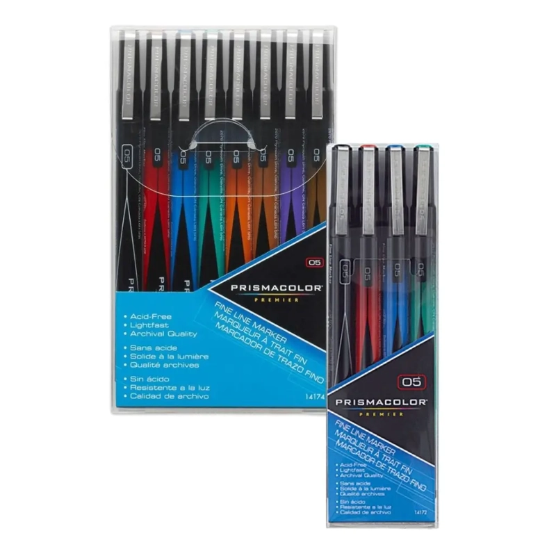 SET 8 TIRALINEAS PRISMACOLOR PREMIER 0.5MM - 2