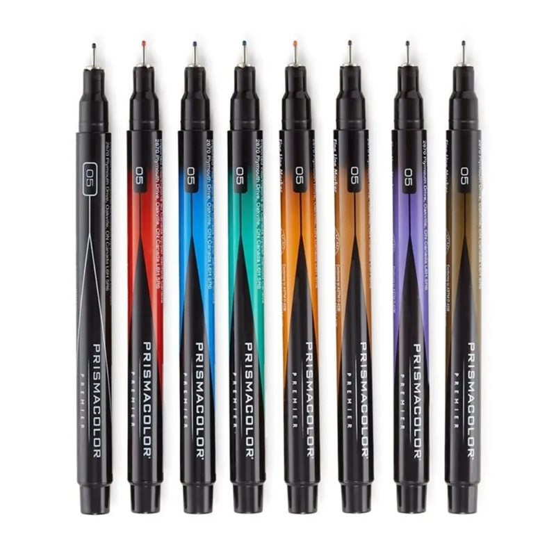 SET 8 TIRALINEAS PRISMACOLOR PREMIER 0.5MM - 4