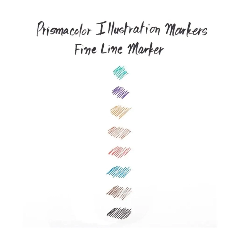 SET 8 TIRALINEAS PRISMACOLOR PREMIER 0.5MM - 5