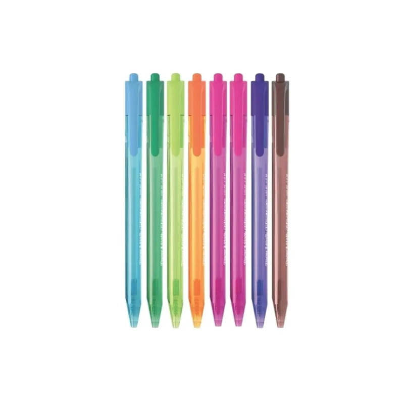 SET 8 BOLIGRAFOS INKJOY PAPER MATE RETRACTIL P. MEDIA 1.0MM - 3