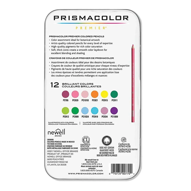 SET 12 COLORES PRISMACOLOR PREMIER BOTANICOS - 3